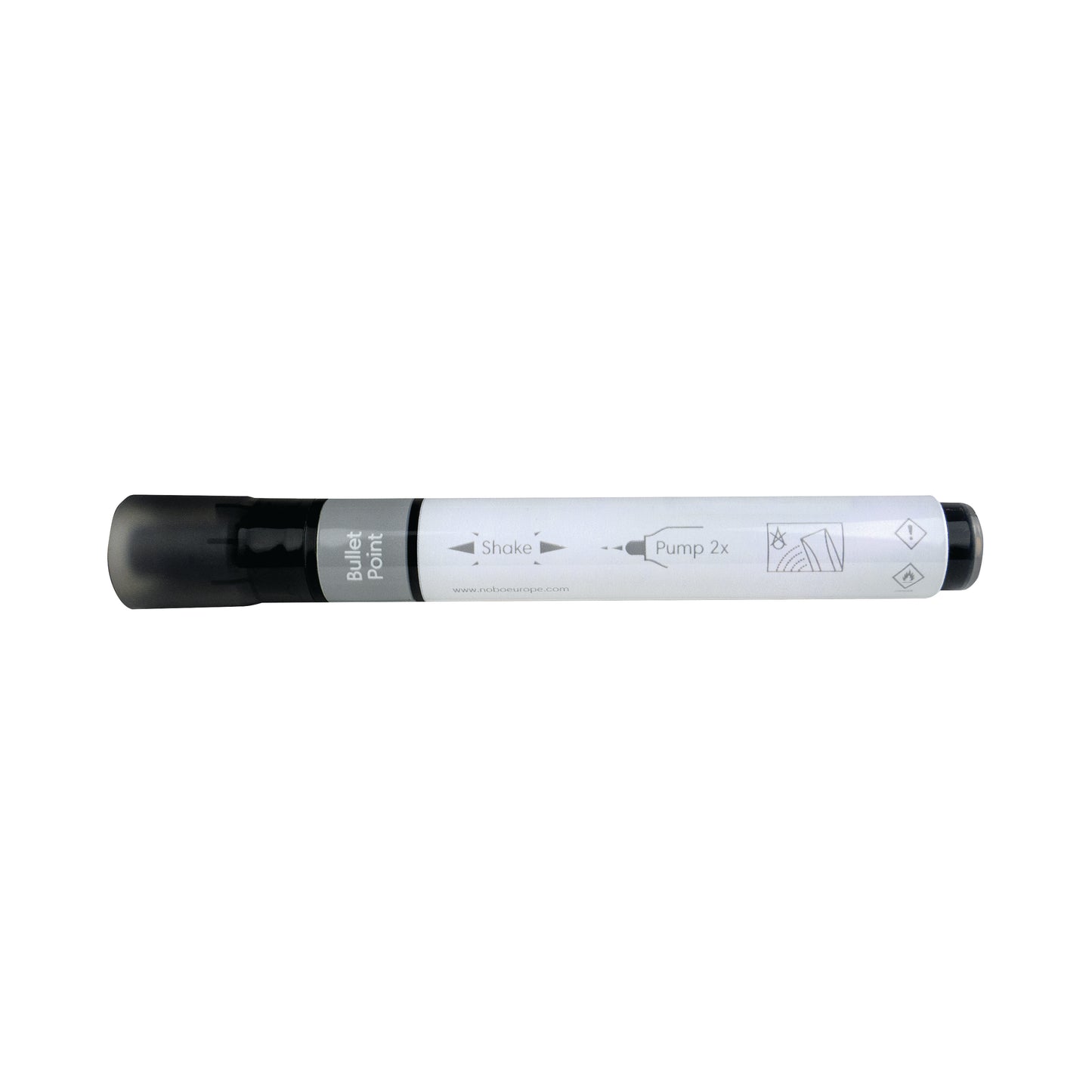 Nobo Liquid Ink Whiteboard Pens Bullet Tip 6 Pack