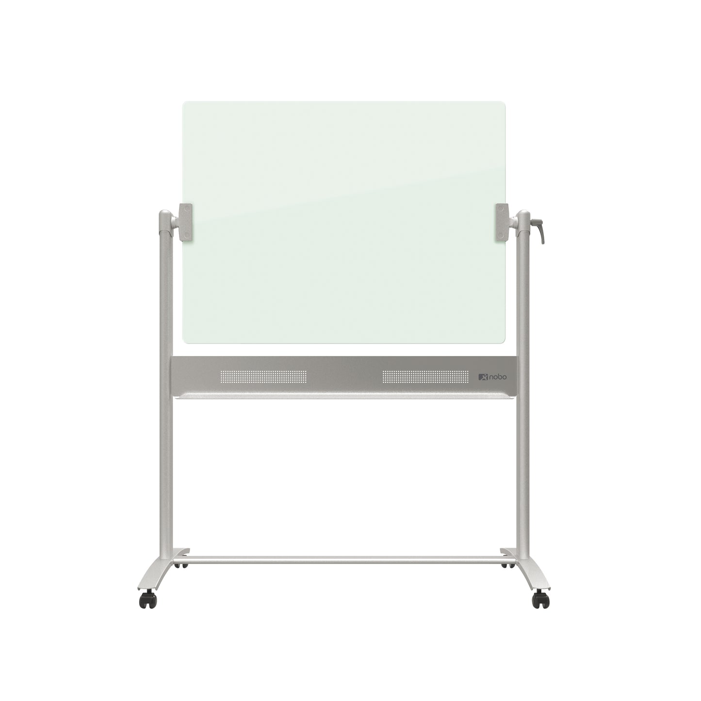 Nobo Brilliant White Glass Mobile Whiteboard 120x90cm