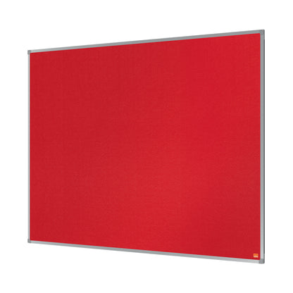 Nobo Basic insert notice board Red Aluminium