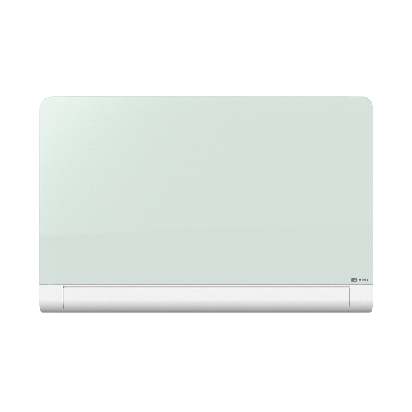 Nobo Impression Pro Glass Magnetic Whiteboard concealed pen tray 57" 126x71cm