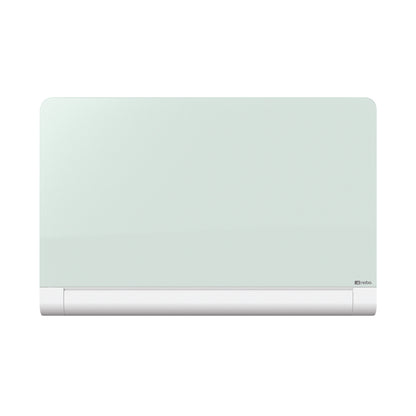 Nobo Impression Pro Glass Magnetic Whiteboard concealed pen tray 57" 126x71cm