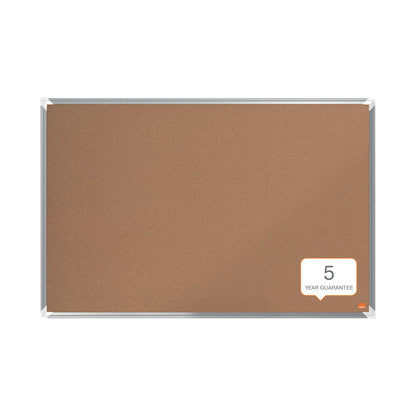 Nobo Premium Plus Cork Notice Board 90x60cm