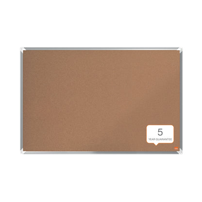 Nobo Premium Plus Cork Notice Board 180x120cm