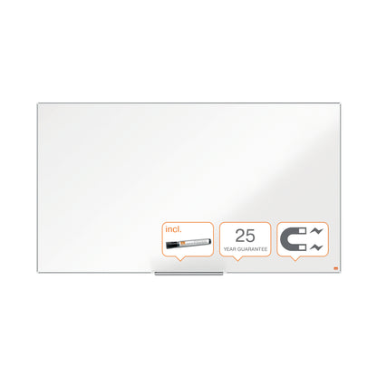 Nobo Impression Pro Widescreen Lacquered steel Magnetic Whiteboard 85" 188x106cm