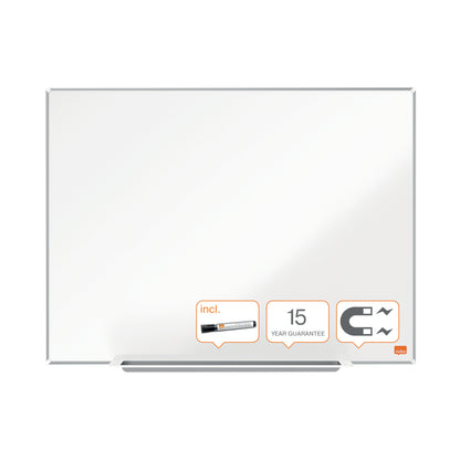 Nobo Impression Pro Lacquered steel Magnetic Whiteboard 90x60cm