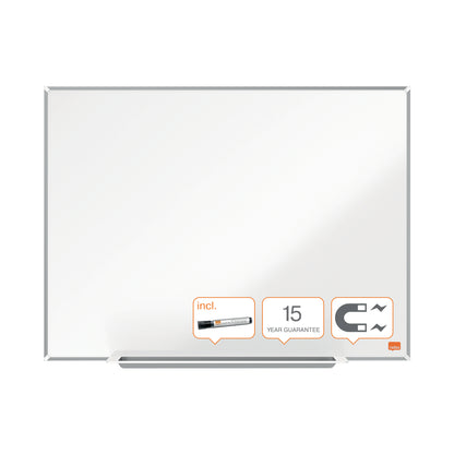 Nobo Impression Pro Lacquered steel Magnetic Whiteboard 180x120cm