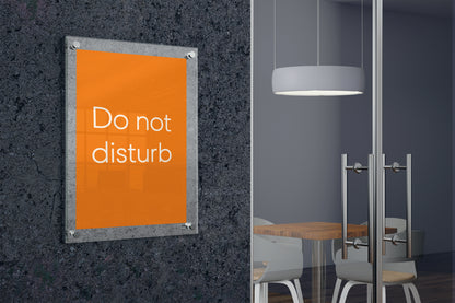 Nobo Premium Plus A4 Clear Acrylic Wall Mounted Poster Frame
