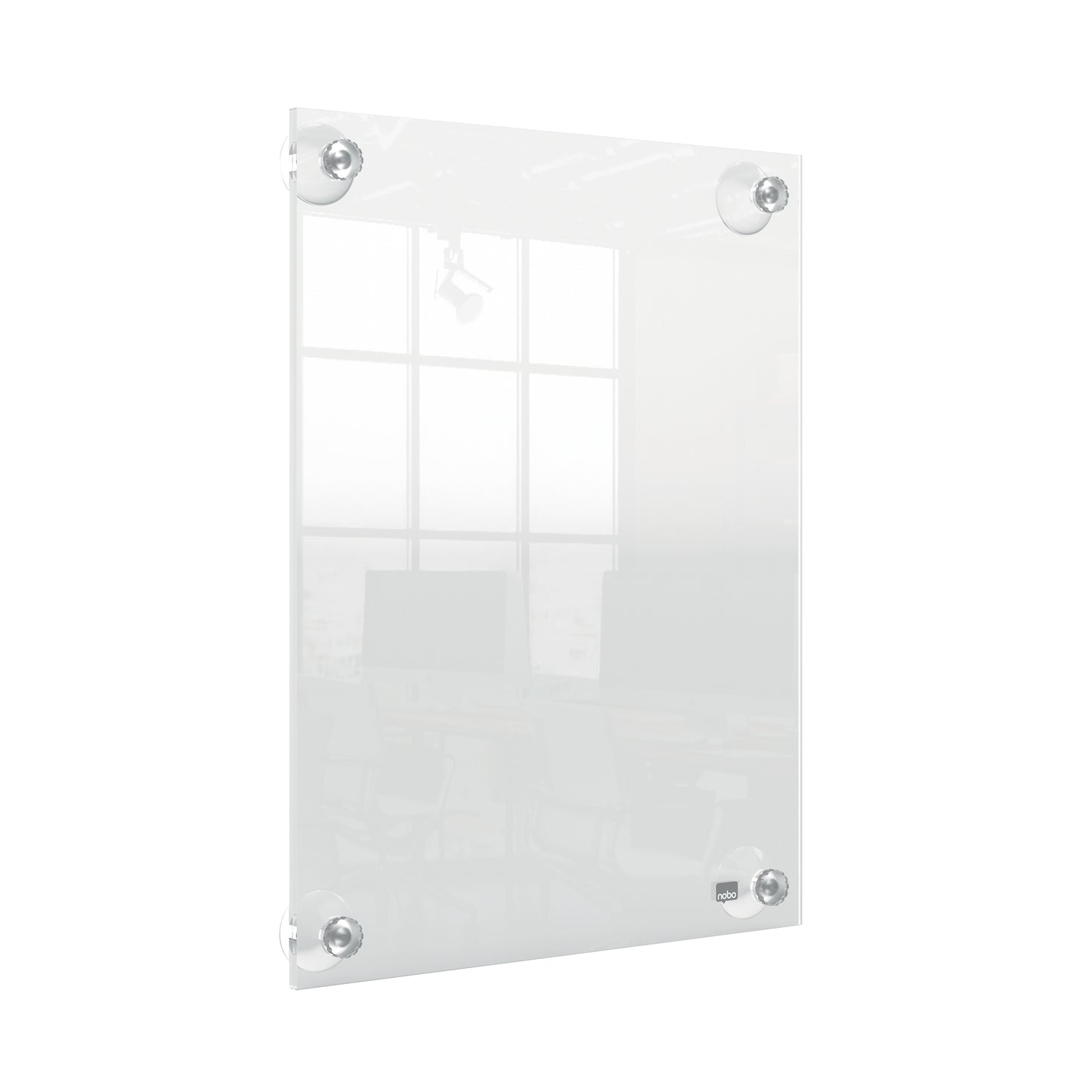 Nobo Premium Plus A4 Clear Acrylic Wall Mounted Repositionable Poster Frame