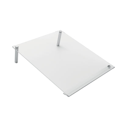 Nobo Transparent Acrylic Mini Whiteboard Slanted Desktop Writing Pad A4