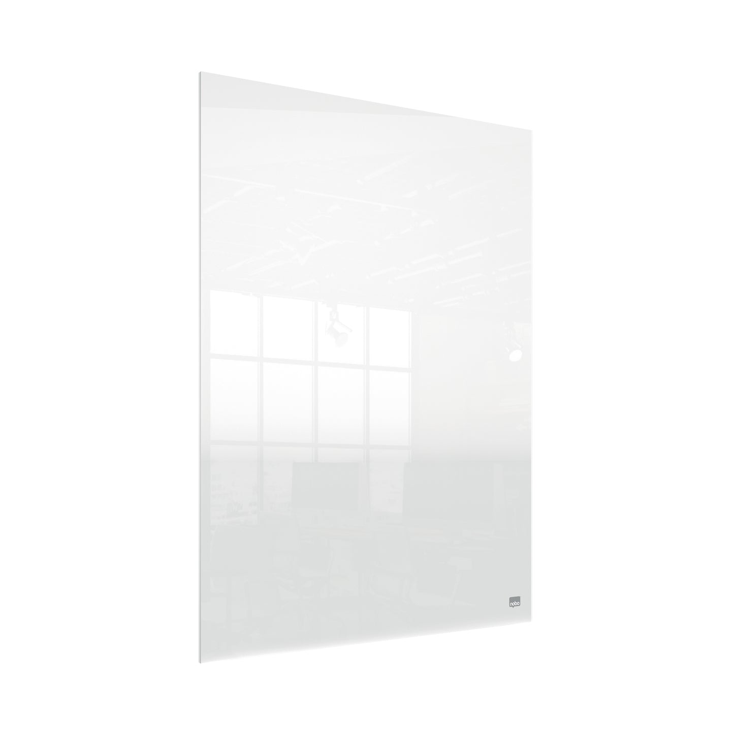 Nobo Transparent Acrylic Mini Whiteboard Desktop or Wall Mounted 600x450mm