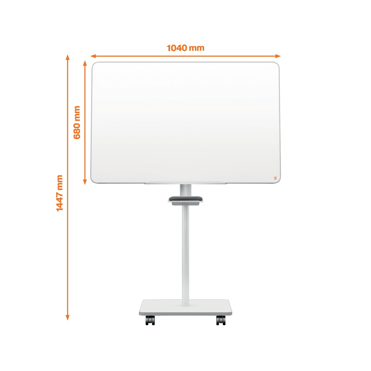 Nobo Move & Meet Mobile Magnetic Flipchart Easel 680x1040mm