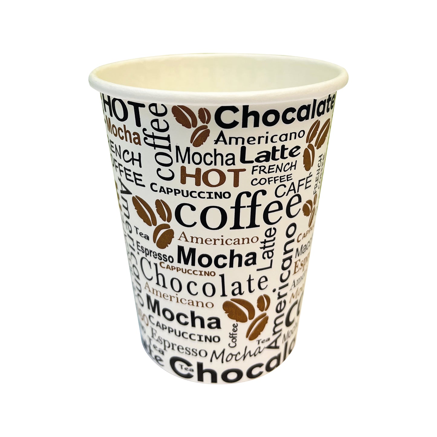 Cup 8oz 25cl Hot Drink Pattern (Pack of 50) NU903003