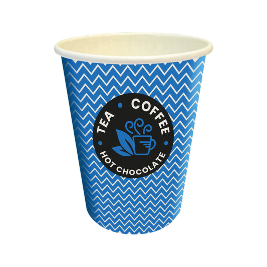 Cup 8oz Hot Drink Blue (Pack of 50) NU903005