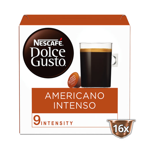 Nescafe Dolce Gusto Americano Intenso Coffee 132.8g (Pack of 48) 12528702
