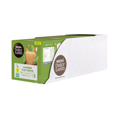Nescafe Dolce Gusto Almond Flat White Coffee Capsules (Pack of 36) 12451409