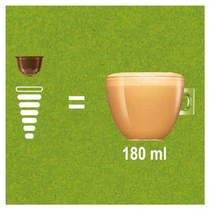 Nescafe Dolce Gusto Almond Flat White Coffee Capsules (Pack of 36) 12451409