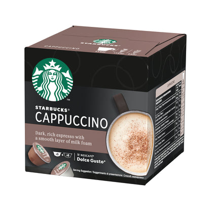 Nescafe Dolce Gusto Starbucks Cappuccino Coffee Pods (Pack of 36) 12397695