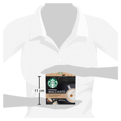 Nescafe Dolce Gusto Starbucks Latte Macchiato Coffee Pods (Pack of 36) 12397696