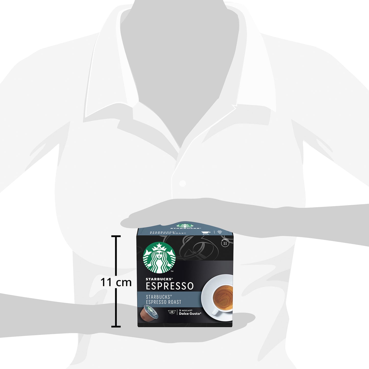 Nescafe Dolce Gusto Starbucks Espresso Roast Coffee 66g (Pack of 36) 12538344