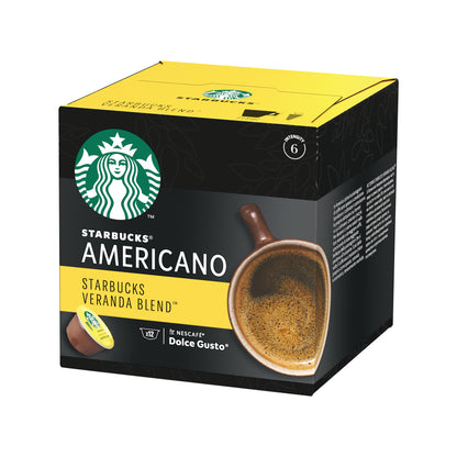 Nescafe Dolce Gusto Starbucks Americano Veranda Blend Coffee Pods (Pack of 36) 12397698