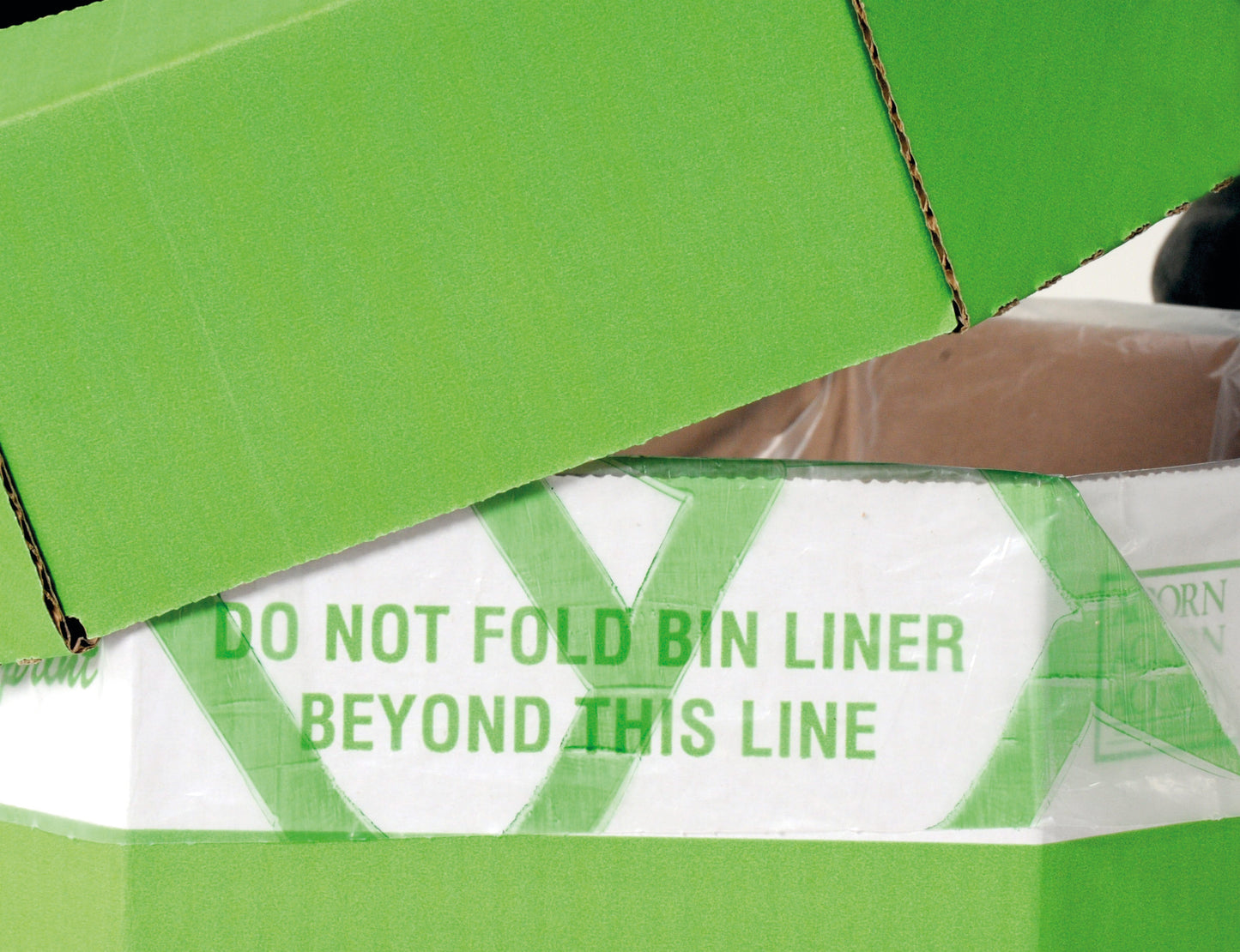 Acorn Cardboard Recycling Bin 60 Litre Green (Pack of 5) 402565