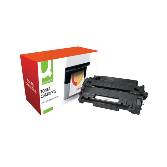 Q-Connect Compatible Solution HP 55A Black Laserjet Toner Cartridge CE255A