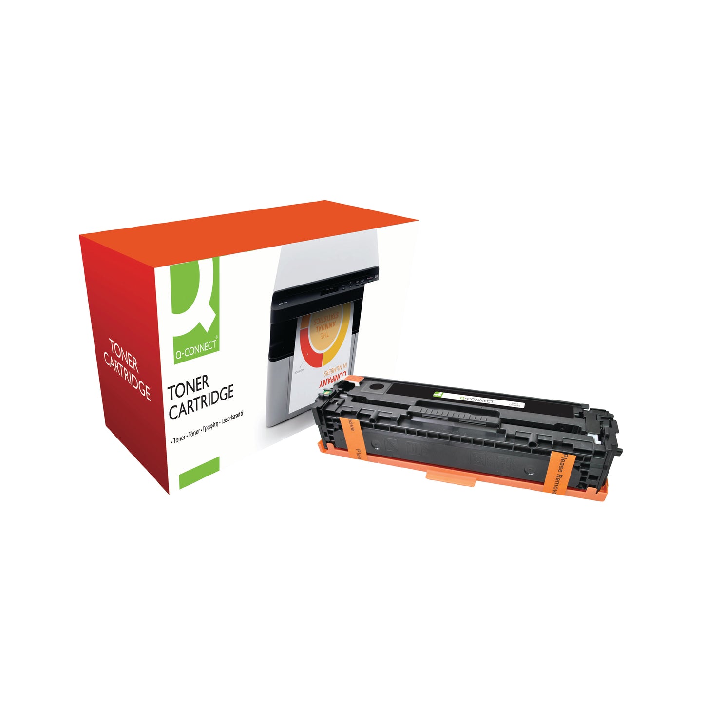 Q-Connect Compatible Solution HP 128A Black Laserjet Toner Cartridge CE320A