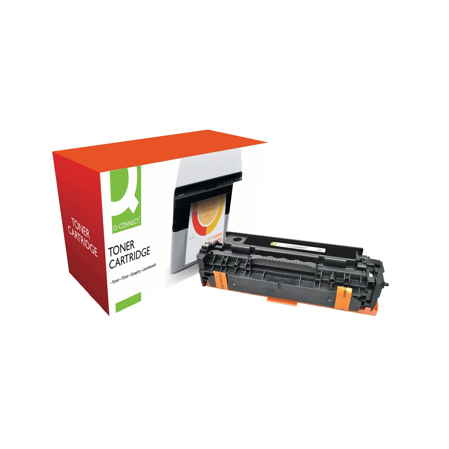 Q-Connect Compatible Solution HP 305A Cyan Laserjet Toner Cartridge CE411A