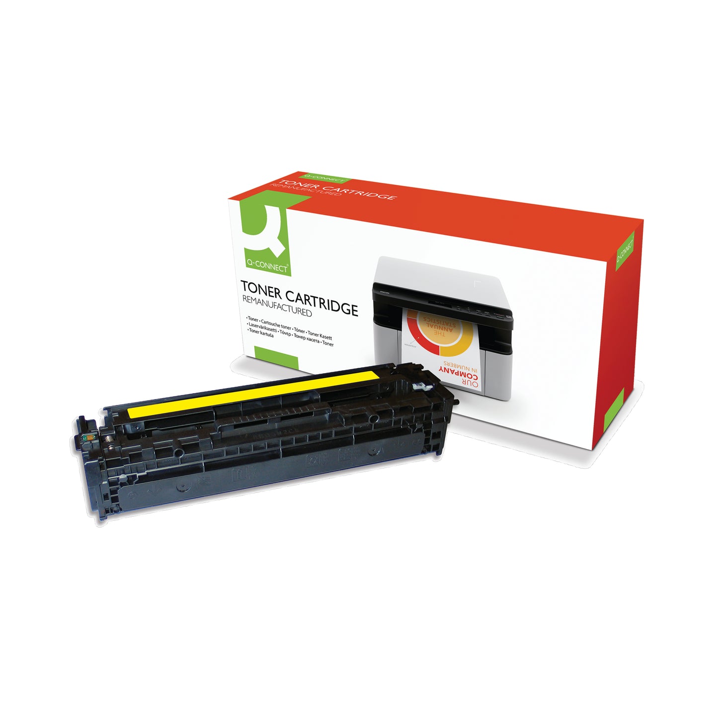 Q-Connect Compatible Solution HP 131A Yellow Laserjet Toner Cartridge CF212A