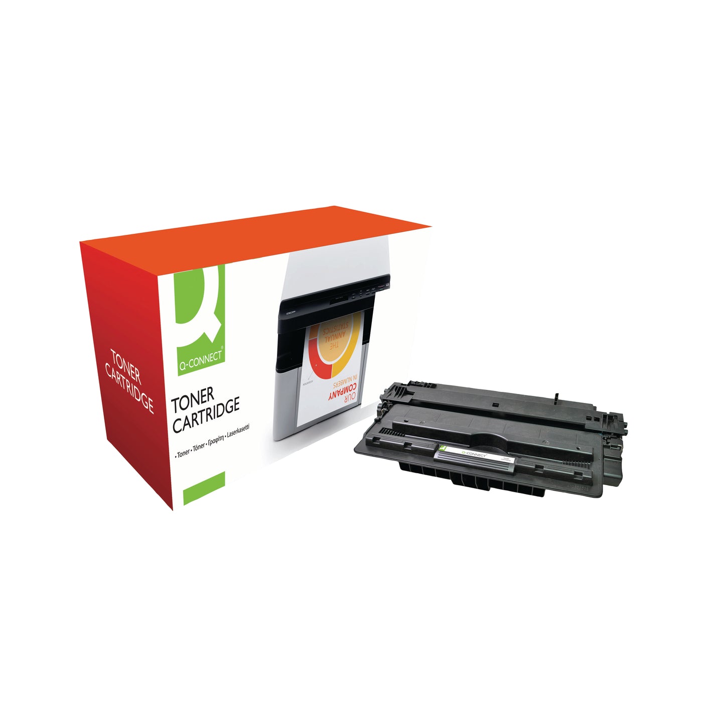 Q-Connect HP 14A Compatible Toner Cartridge Black CF214A-COMP