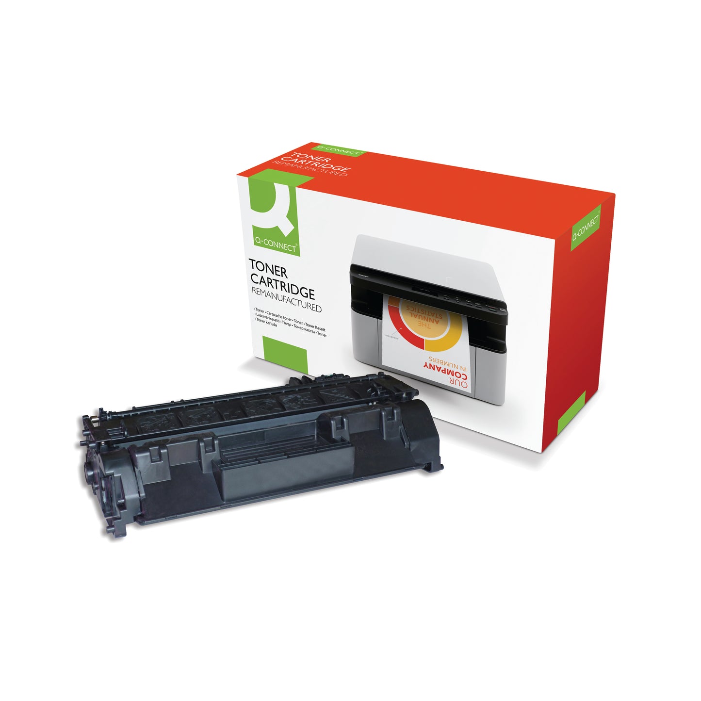 Q-Connect Compatible Solution HP 80A Black Laserjet Toner Cartridge CF280A