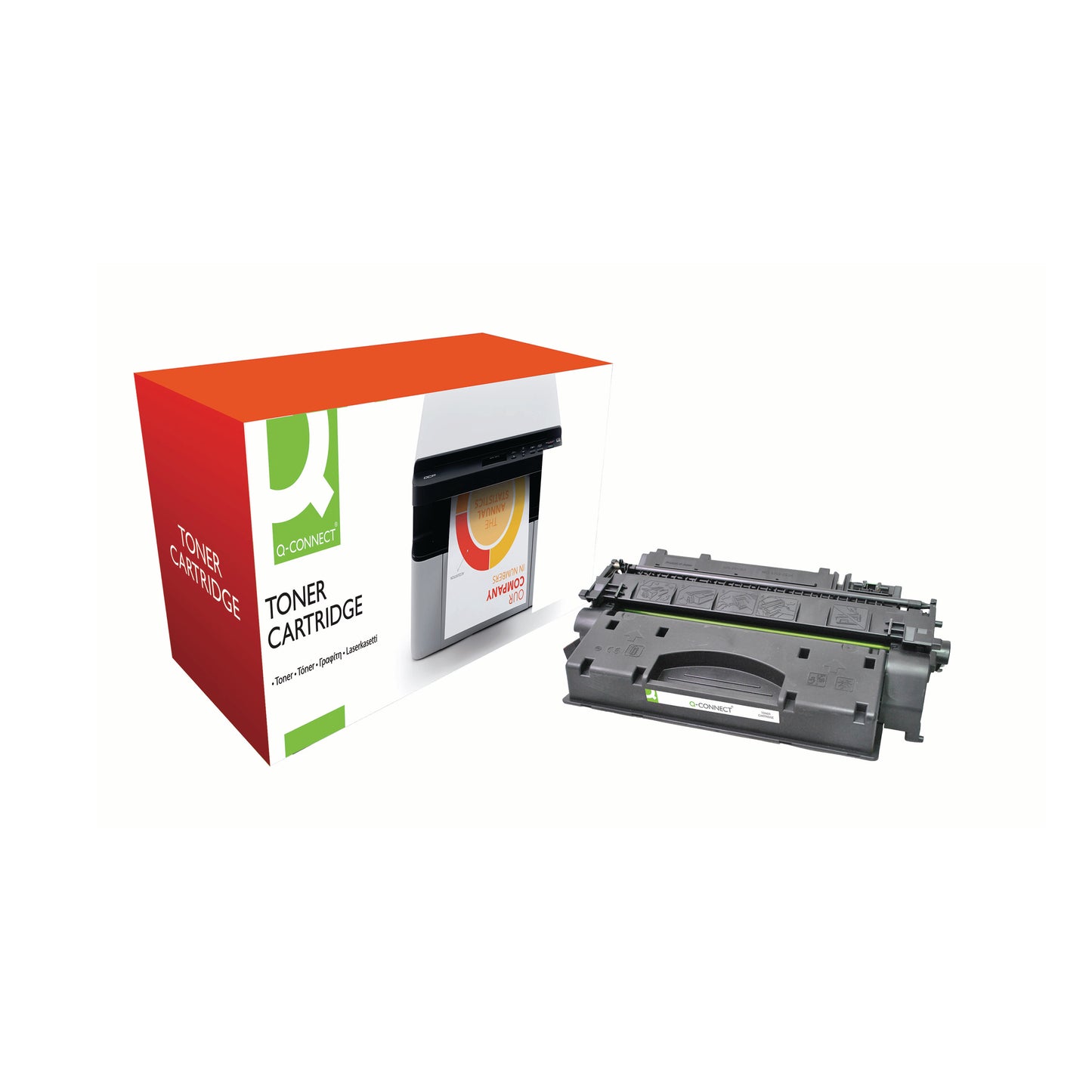 Q-Connect Compatible Solution HP 80X Black Laserjet Toner Cartridge High Capacity CF280X