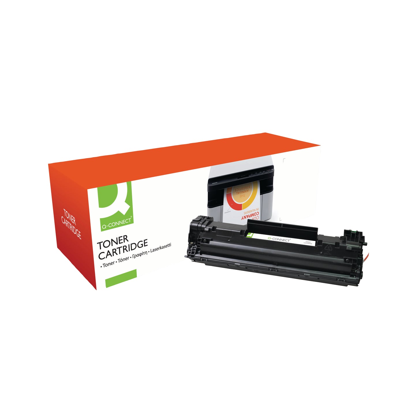 Q-Connect HP 83A Compatible Toner Cartridge Black CF283A-COMP