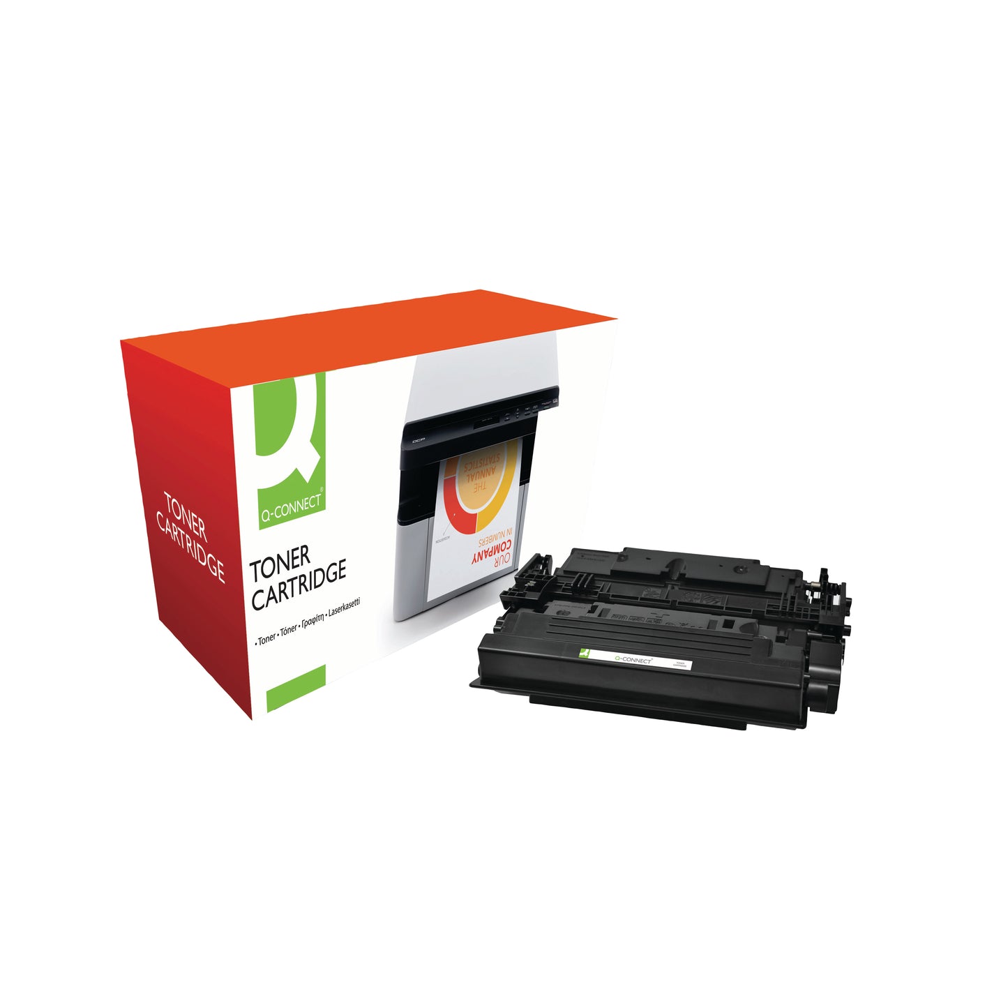 Q-Connect Compatible Solution HP 87X Toner Cartridge Black HY CF287X