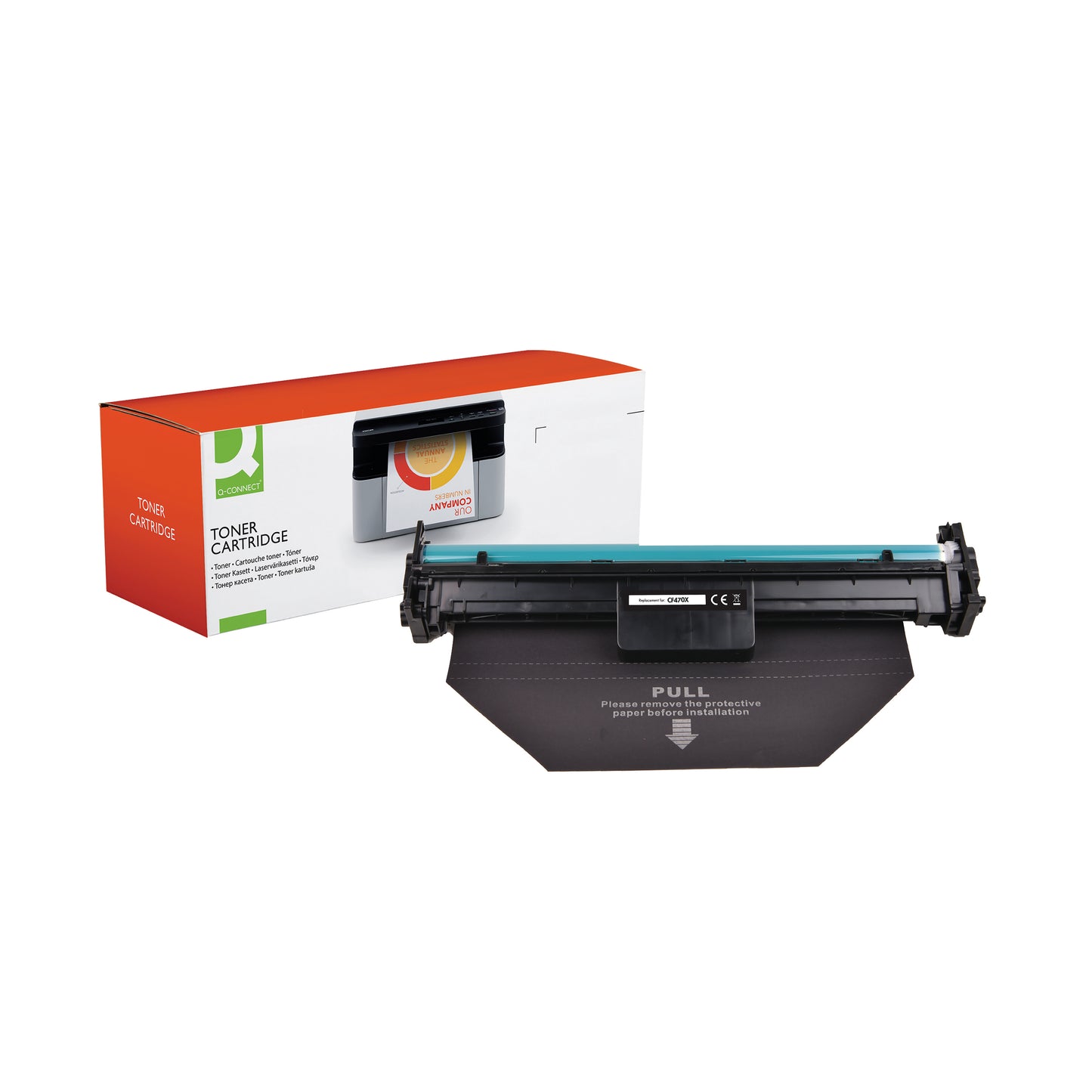 Q-Connect HP 657X Compatible Laserjet Toner Cartridge High Yield Black CF470X 657X