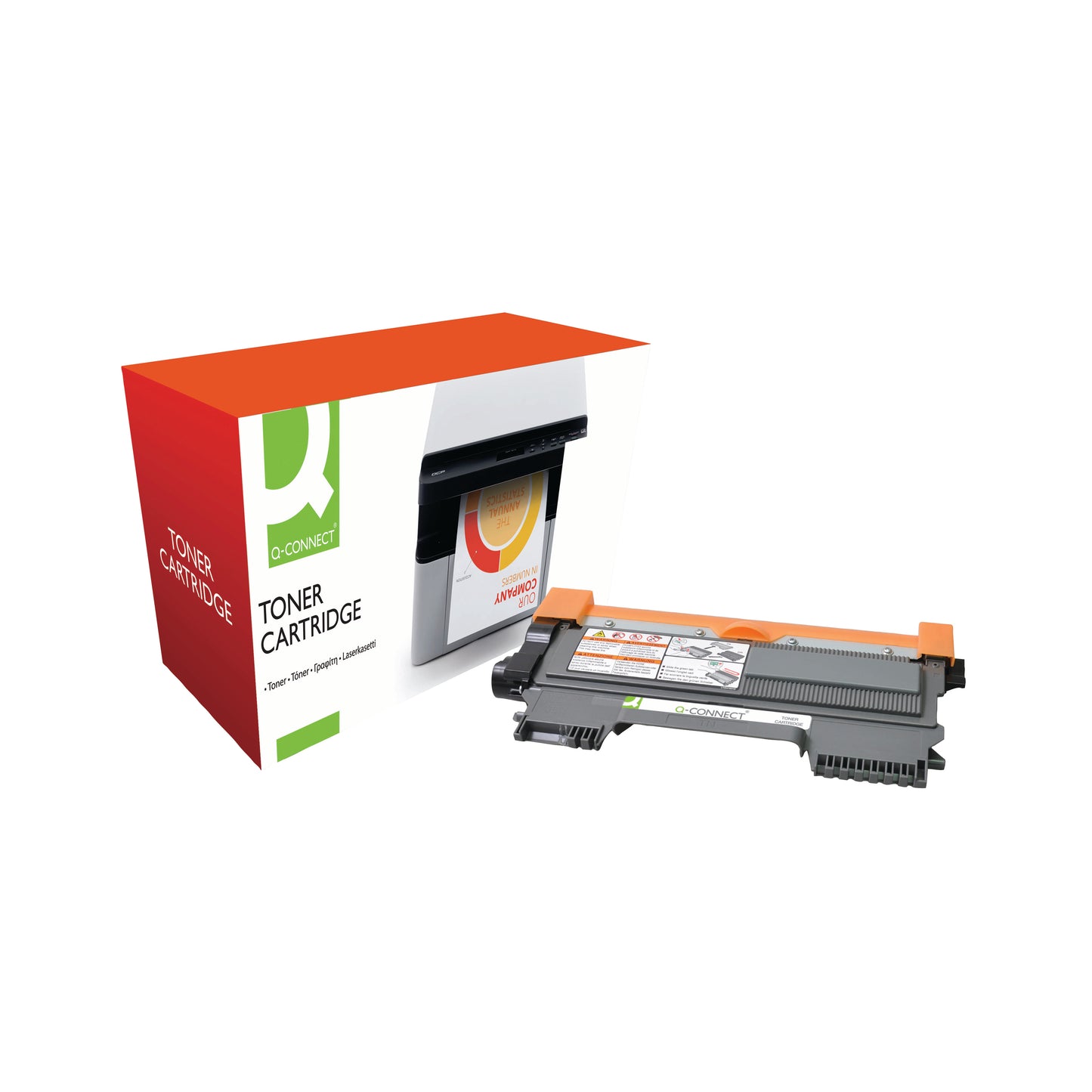 Q-Connect Brother TN-2220 Compatible Toner Cartridge High Yield Black TN2220-COMP