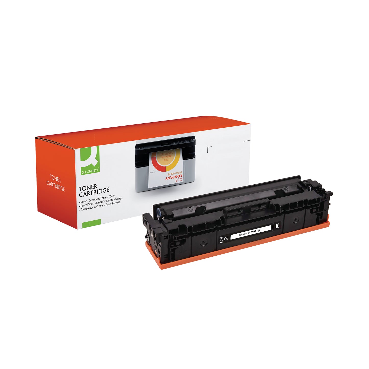 Q-Connect HP 207X Compatible Laserjet Toner Cartridge Black W2210X 207X