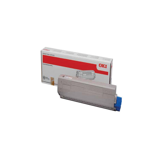 Oki C822 Black Toner Cartridge 44844616