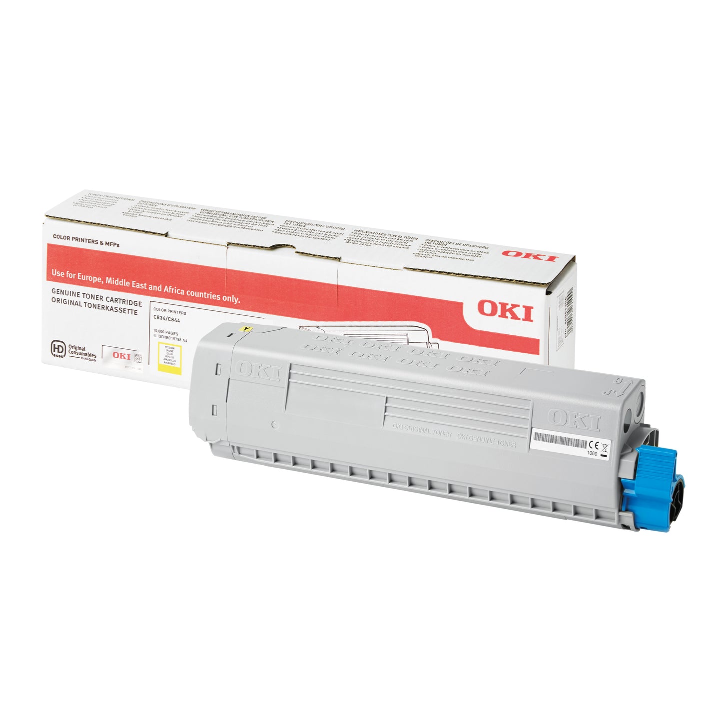 Oki C834/844 HY Laser Cartridge Yellow 46861305