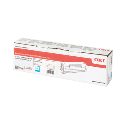 Oki C824/834/844 SY Laser Cartridge Cyan 47095703