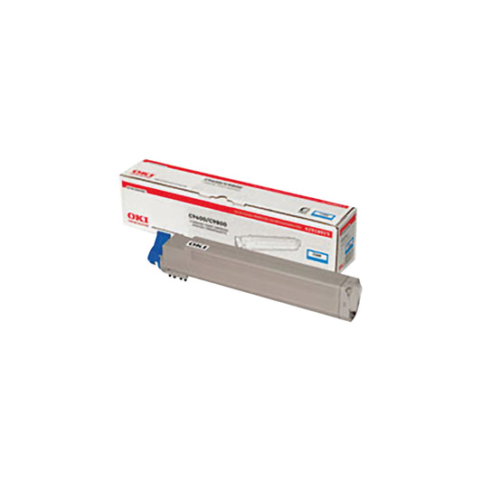 Oki C9600/C9800 Cyan Toner Cartridge (15,000 Page Capacity)