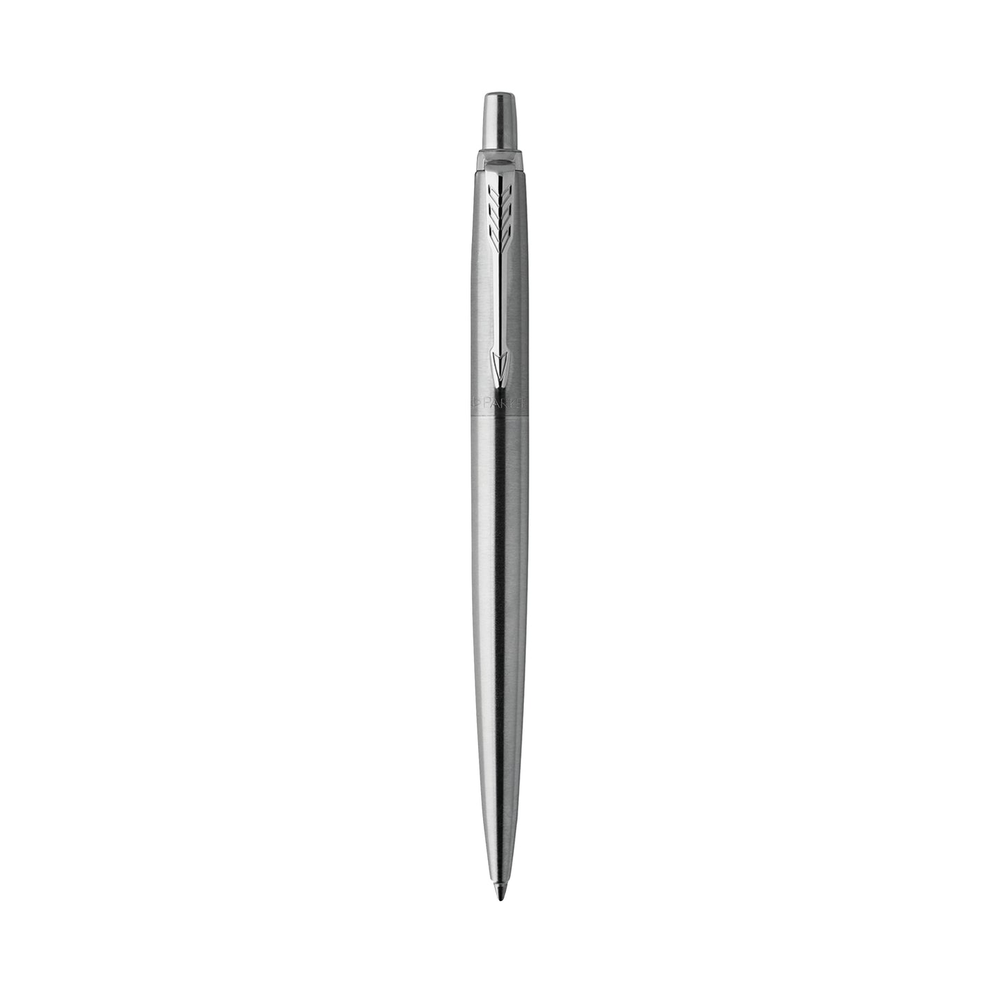Parker Jotter Ballpoint Pen Steel with Chrome Trim Medium Blue Gift Box 1953170