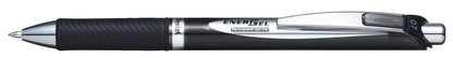 Pentel EnerGel Permanent Security Pen Medium Black (Pack of 12) BLP77-AX