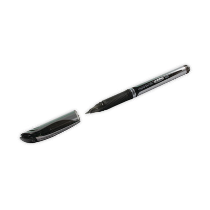 Pentel EnerGel Xm Rollerball Pen Medium Black (Pack of 12) BL57-A