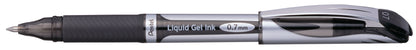 Pentel EnerGel Xm Rollerball Pen Medium Black (Pack of 12) BL57-A