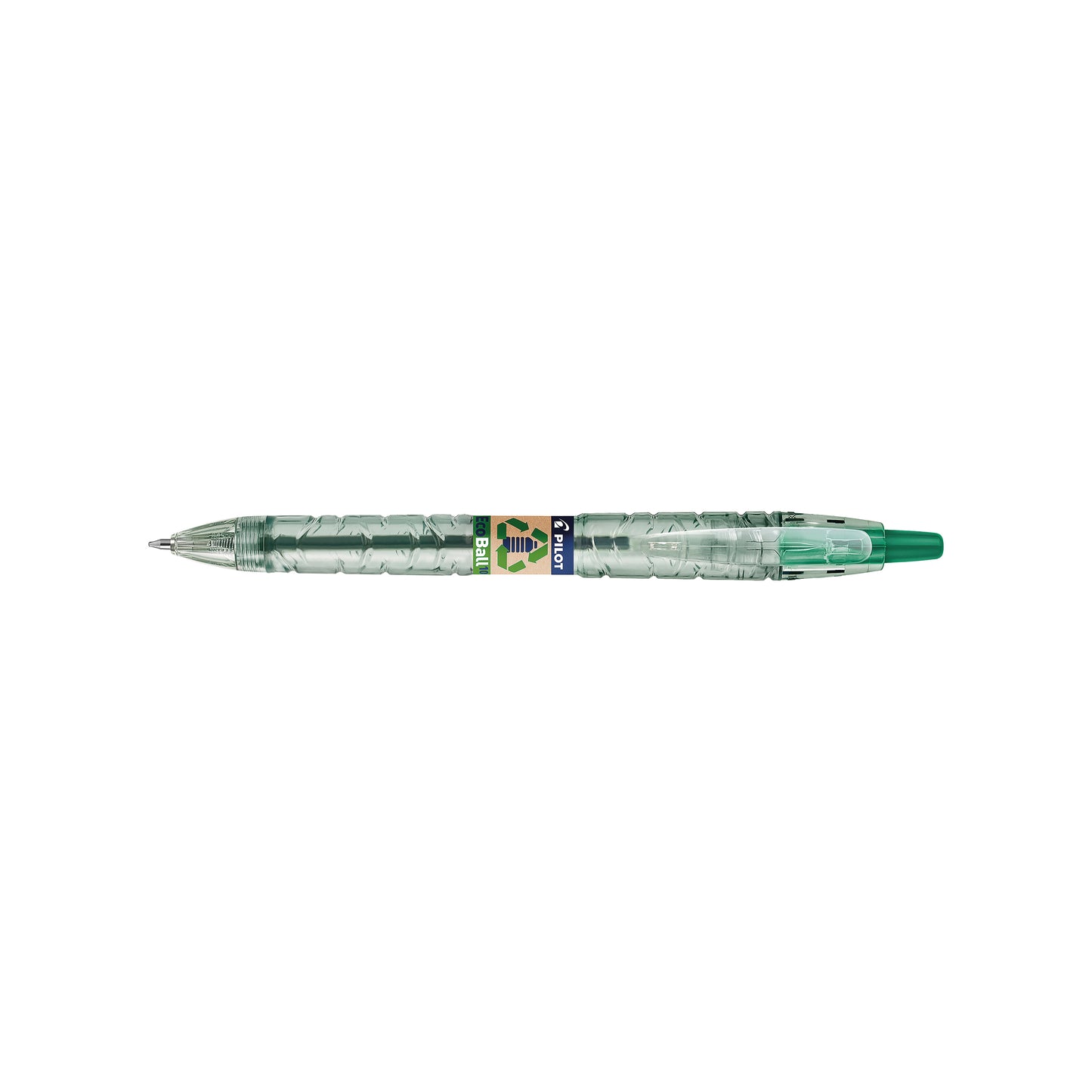 Pilot B2P Ecoball Ballpoint Med Green (Pack of 10) 4902505621611
