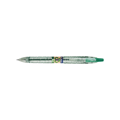 Pilot B2P Ecoball Ballpoint Med Green (Pack of 10) 4902505621611