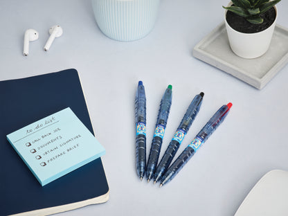 Pilot Bottle 2 Gel Ink Rollerball Fine Black (Pack of 10) 054101001