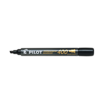 Pilot Permanent Marker 400 Chisel Tip Black Value Pack 15 + 5 FREE (Pack of 20) 3131910504061