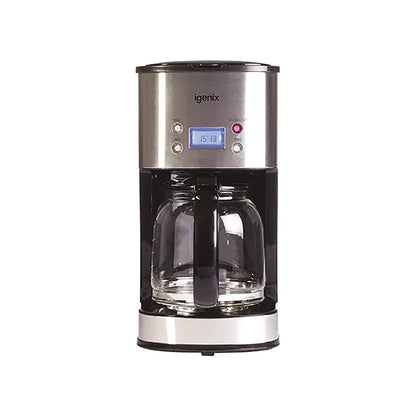 Digital 10 Cup Coffee Maker Silver IG8250